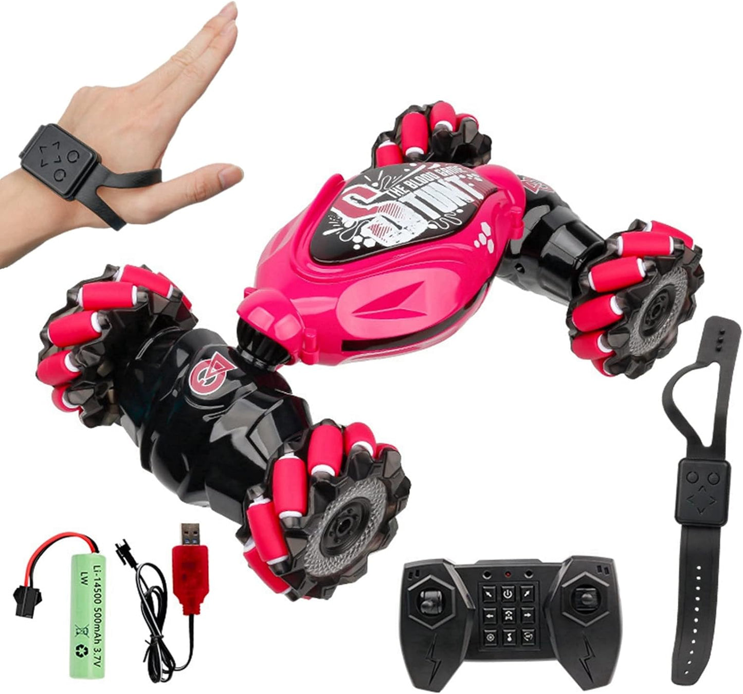 Carro a Sensor y a Control Remoto