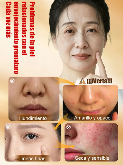 Serum Antiarrugas hidratante e iluminador con infusión de salmón